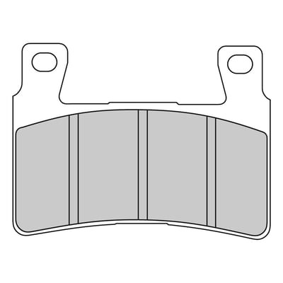 Ferodo is well known for the factory installed brake pad found on many motorcycles, cars and even bicycles. These are High Quality brake components, the center of Ferodo's expertise, for over 100 years. Guaranteed to deliver dependable and predictable braking performance, exactly what you expect.
OEM replacement reference 41300102