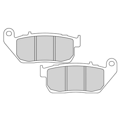 Ferodo is well known for the factory installed brake pad found on many motorcycles, cars and even bicycles. These are High Quality brake components, the center of Ferodo's expertise, for over 100 years. Guaranteed to deliver dependable and predictable braking performance, exactly what you expect.
OEM replacement reference 42831-04A