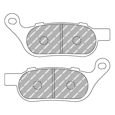 Ferodo is well known for the factory installed brake pad found on many motorcycles, cars and even bicycles. These are High Quality brake components, the center of Ferodo's expertise, for over 100 years. Guaranteed to deliver dependable and predictable braking performance, exactly what you expect.
OEM replacement reference 42298-08