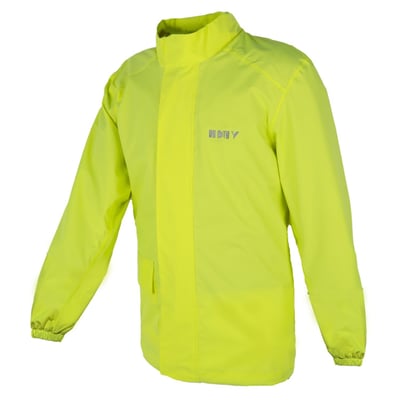 No one likes to ride in the rain but when you have to then better in a good looking rain suit. The By City Rain jacket and pants are a good example of this. Choose between yellow, pink or black and stay dry even in the rain.

• High resistance raincoat 100% waterproof
• Windproof
• Compact design
• Lightweight garment (650gr)
• Waterproofness 10 000mm
• Permeability 000g m24h (RET 15)
• Transpirability
