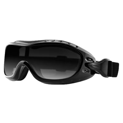 The Bobster Night Hawk are the perfect goggles choice for riders who wear prescription glasses or seek top-notch quality. It comfortably fits over most RX glasses and includes a single anti-fog lens. Crafted with a flexible polyurethane frame and double-layer foam, it ensures comfort while sealing out wind and dust. Designed for motorcycle use, it comes with a carry case and a microfiber cloth for easy maintenance and transportation. Available in with three different lens colors; orange, yellow and smoke.

• Anti-Fog Lenses
• Fits Over Prescription Glasses
• Shatter Resistant Polycarbonate Lenses
• 100% UV Protection
• Polyurethane Frame
• Double Layer Neoprene Foam
• ANSI Z80.3
• CE
• Includes Carry Case and Microfiber Cloth