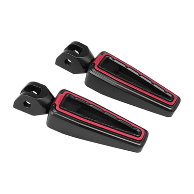 Crafted from CNC machined high grade billet aluminum to guarantee strength and a precision fitment. Bolt-on installation ease for a no-hassle mount. Designed for performance and style and all with the bold Fangster color-embedded design statement, that offers a very recognizable custom look. Perfect to style-combine with other Fangster products to complement your bike to the fullest.