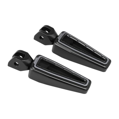 Crafted from CNC machined high grade billet aluminum to guarantee strength and a precision fitment. Bolt-on installation ease for a no-hassle mount. Designed for performance and style and all with the bold Fangster color-embedded design statement, that offers a very recognizable custom look. Perfect to style-combine with other Fangster products to complement your bike to the fullest.