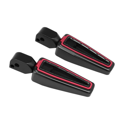 Crafted from CNC machined high grade billet aluminum to guarantee strength and a precision fitment. Bolt-on installation ease for a no-hassle mount. Designed for performance and style and with the bold Fangster color-embedded design statement, to offer a very recognizable custom look. Perfect to style-combine with other Fangster products to complement your bike to the fullest.