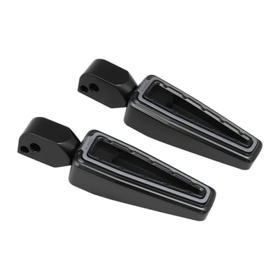 Crafted from CNC machined high grade billet aluminum to guarantee strength and a precision fitment. Bolt-on installation ease for a no-hassle mount. Designed for performance and style and with the bold Fangster color-embedded design statement, to offer a very recognizable custom look. Perfect to style-combine with other Fangster products to complement your bike to the fullest.