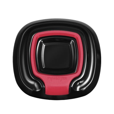 CNC machined from a high grade billet aluminum. For sure this will add a sleek, customized touch to your bike to enhance aesthetics without losing functionality. The bold Fangster color-embedded design has a very recognizable custom look, perfect to style-combine with other Fangster products. 