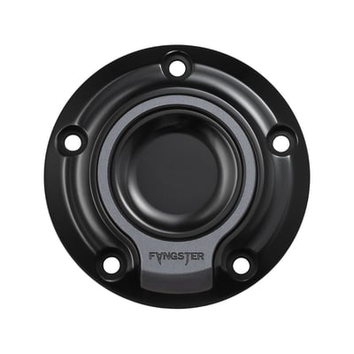 CNC machined from a high grade billet aluminum. These timer covers / timing covers will set your bike apart with enhanced aesthetics. The bold Fangster color-embedded design is perfect to style & color-match with other Fangster products.