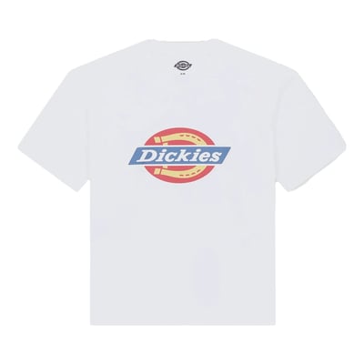 The Dickies Icon Logo female t-shirt is one of the core Dickies pieces with a relaxed fit. This classic crew neck t-shirt
is made out of 230GSM cotton jersey, and features centre front vintage tri-color Dickies Icon graphic, as well as woven Dickies side seam label. Available in a large selection of iconic and seasonal colors. A heavyweight classic logo T-shirt that will never go out of style.
• Relaxed fit
• 100% cotton
• Crew neck
• 230 GSM cotton jersey