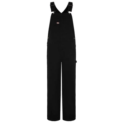 The Dickies Canvas female Bib is a relaxed fit, straight leg bib. Made out of 12OZ cotton canvas with a comfort washed hand feel. Featuring carpenter details, hammer loop and ruler pocket, metal shank buttons and adjusters, small woven dyed-to-match label on the front, as well as on the back pocket. A hardwearing bib with function at its core.

• Relaxed fit, straight leg
• 100% cotton