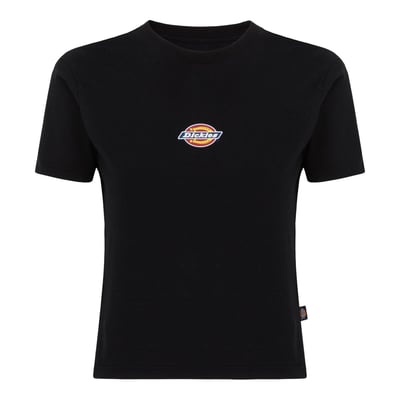 The Dickies Maple Valley t-shirt is a regular fit t-shirt, featuring the iconic Dickies logo on the front. Made with stretch cotton for comfort. A
feminine t-shirt made for everyday wear.

• Stretch cotton jersey
• 95% cotton / 5% elastane
• 240 GSM