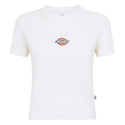 The Dickies Maple Valley t-shirt is a regular fit t-shirt, featuring the iconic Dickies logo on the front. Made with stretch cotton for comfort. A
feminine t-shirt made for everyday wear.

• Stretch cotton jersey
• 95% cotton / 5% elastane
• 240 GSM