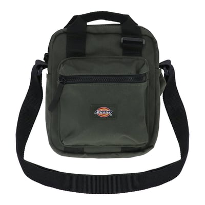 The Dickies Moreauville is a timeless utility bag, made from durable recycled polycotton twill. Featuring an adjustable strap, zip closure, front and inside pockets,
hammer loop and a padded back. An authentic functional bag made for everyday use.

• 65% recycled polyester / 35% BCI cotton
• 278 GSM / 66 cloth