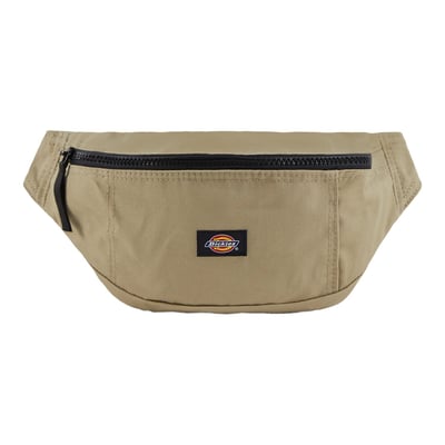 The Dickies Blanchard bag is a timeless Dickies waist pack, made from durable poly-cotton twill. Featuring zip closure, back pocket, inside pocket and Dickies branded lining. Measuring 26cm x 13cm x 4cm, this is an authentic casual bag made for
everyday use. Available in several colors.
• 65% recycled polyester / 35% BCI cotton
• 278 GSM / 66 cloth