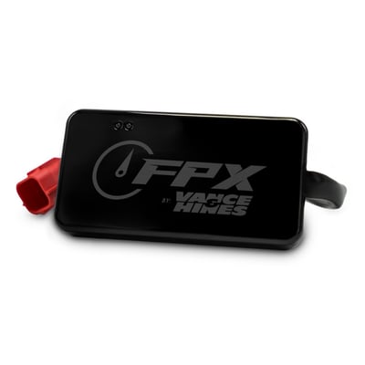 The FPX (Fuel Pak X) is more than just a smartphone-tuner, it’s the future of connected riding. With seamless tuning, real-time engine data, smart navigation, and built-in safety features like theft prevention and crash detection, the FPX doesn’t just enhance your experience, it transforms it.
Built into the heart of FPX is the all new achievements & challenges experience. Track your performance, get rewards for milestones, and foster head-to-head competition with your friends and other riders worldwide. 
- Navigation features are done through the app which requires internet connectivity through either wifi or your phone data 
- Bluetooth allows the app to communicate with the FPX device plugged into the bike 
- Downloadable in Google Play or the App Store 
- Race bred performance, real world intelligence 
- Rack up badges for performance goals, tuning milestones, riding streaks, and more. Every ride should earn more than just road grime. Download the App for a full list of achievements 
- Flash tuning: Dial in your ride in minutes with the extensive library of Dyno tuned maps, backed by the new enhanced processor. Adjust fuel mapping, throttle response, and more all from your smartphone 
- Anti theft technology: Remotely prevent motorcycle from starting without reflashing the ECM to enhance security and deter theft effectively directly from the app 
- Turn by Turn navigation: Built-in smart navigation keeps your eyes on the road and your ride on course, so you never have to sacrifice flow for direction. 
- Live data overlay: Monitor RPM, engine temp, AFR, and more in real time. Overlaid directly on your navigation. It’s like having your own pit crew in your pocket 
- Crash detection: In the event of a crash FPX detects impact and can instantly alert emergency contacts with your location. Performance is nothing without protection. 
- Intensive library of in-house dyno tuned maps tailored to your application. 
- Set customizable service intervals to stay on top of your bike's maintenance. 
- Live data paired with GPS location to unlock greater rider potential and enjoyment. 
- Accumulate GPS-based achievements for bragging rights as well as rewards. 
- Live customer service agents are on standby to assist with all of your FPX questions