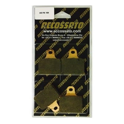 Accossato Brake Pad (dimensions 43.1x46.1x9)