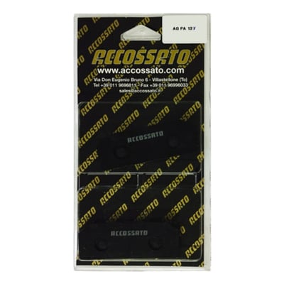 Accossato Brake Pad (dimensions 82.4x28.9x9.5)