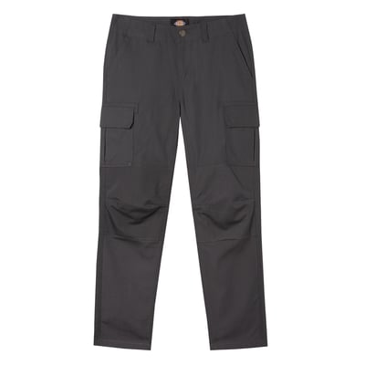 The Dickies Millerville is a classic slim cargo pant with iconic Dickies style and detailing. Featuring two side cargo pockets with hidden snaps, double knee panel
reinforcement and darting with stitched through saddle patch with reinforcements on all stress points. Made of BCI certified cotton ripstop, this is a timeless utility pant made for everyday wear and built to stand the test of time.
• Slim fit
• Cargo pant
• Cotton ripstop
• 100% BCI cotton
• 240 GSM