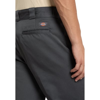 The Dickies 247 Regular pant is a regular fit, straight leg twill work pant. Made with 8.3OZ 100% cotton with enzyme wash for softening. Featuring work pant welt back pockets, front slash pockets, front and back crease, zip-fly with top button closure, and contrast waistband tape and print. A modern take on classic workwear. Available in a wide range of classic and seasonal fade resistant colors.

• Regular fit with straight leg
• 100% cotton twill
