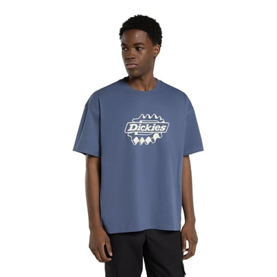 The Dickies Irondale t-shirt is a boxy fit graphic t-shirt, made out of a sturdy and flexible 230GSM cotton. Features include ironworks adapted Dickies logo centre 
chest graphic, and woven Dickies side seam label. A daily T-shirt with elevated icon artwork.

• Boxy fit
• 100% cotton
• 230 GSM