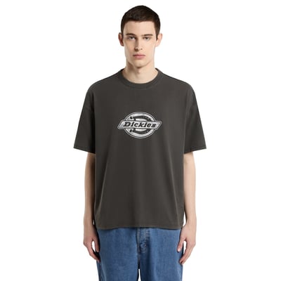 The Dickies Plainville t-shirt is a boxy fit t-shirt. Made out of 230GSM garment dyed open-end cotton, features include faded front Dickies icon print. A vintage 
inspired, classic looking heavyweight t-shirt.

• Boxy fit
• 100% cotton
• 230 GSM