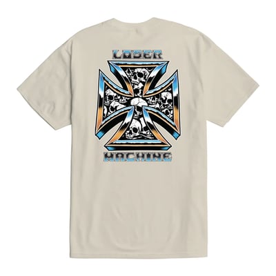 Are you ready to rock with this Loser Machine t-shirt? This t-shirt is made of 100% cotton for maximum comfort and durability. LMC always produces cool apparel, including t-shirts, hoodies, sweats, jackets and caps with its rebellious, anti-establishment ethos and the motto “We don’t care what you think”. The brand blends vintage, gritty, and rebellious styles inspired by classic motorcycles, hot rods, tattoo art, and 60s/70s surf/skate culture. Whether you're hitting the road, the skate park, or the couch, you'll love wearing this cool and cozy t-shirt. Don't miss this chance to get your hands on the Loser Machine Glory apparel today! 

• Regular fit
• 100% cotton
• Heavyweight t-shirt
• Small print on the left chest 
• Large back print