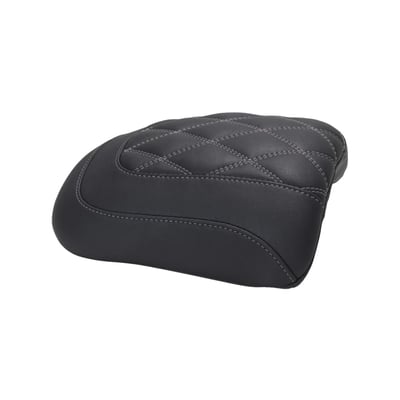 9-inch width padding, this cowl offers support for a passenger. with Gun metal Gray threads