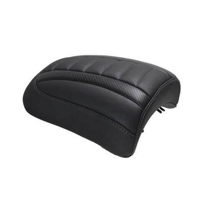 9-inch width padding, this cowl offers support for a passenger.  with Gun metal gray threads