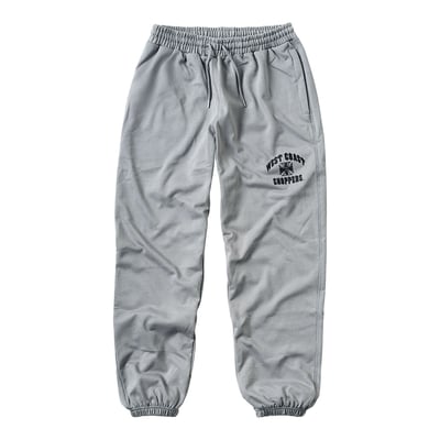 WCC brought something new into the Iron Series collection. The everyday gym staples with a West Coast Choppers touch. This collection is not only available in some new colors, but we will constantly introducing new styles. These oversized heavyweight sweatpants have side pockets with a nylon zipper and a patch pocket on the back. The fabric is a heavy loopback fleece. The left front features a 3D print of WCC Iron logo and a woven label at the back patch pocket.