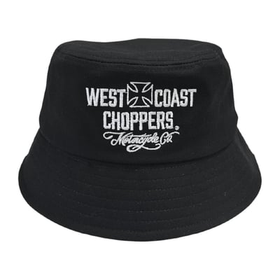 The WCC Motorcycle Co. bucket hat made out of 100% cotton with the Motorcycle Co. logo embroidered at the front. The hat comes in one size and the base size is 58 cm.