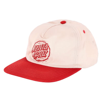 Roll up and stand out in the latest headwear and apparel from Santa Cruz Skateboards. The Stamped Opus cap features front Santa Cruz screen print with a snap closure. Santa Cruz has been manufacturing the best skateboards and apparel since 1973. Innovative skateboards and artwork from the beginning 'til the end.