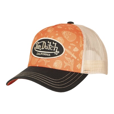 Von Dutch is an American fashion brand posthumously named after Kenny Howard, a.k.a. "Von Dutch", an American motorcycle mechanic, artist and pinstriper. We have some nice shirts, sweats, hoodies, t-shirts and caps in our collection. All produced of cotton or a mix of cotton and elastane. So make up your mind and choose or just buy them all!