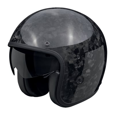 The Scorpion Belfast is an all that retro-classic! The answer to who dream for a perfect marriage of retro and modern style. Designed to seduce you with the philosophy of ‘attention-to-detail’ finishings and simple fashion quality. Made of fiberglass, included a sun visor which can easily be clicked down. Comfortable fitment to retain you with Scorpion’s supreme quality leather and a Kwikwick3 material that is hygienic and moisture wicking. The cheek pads are completely removable and can be washed easily. The helmet is ECE R22.06 approved and has micro buckle closure, you can put the helmet on and off in no time.