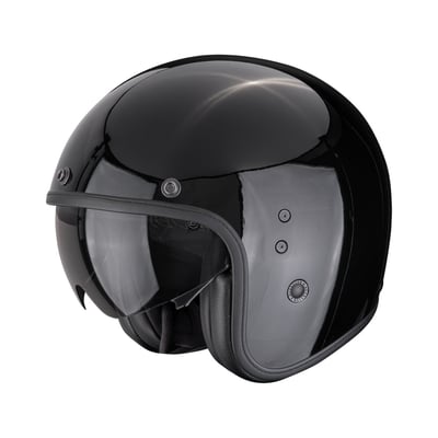 The Scorpion Belfast is an all that retro-classic! The answer to who dream for a perfect marriage of retro and modern style. Designed to seduce you with the philosophy of ‘attention-to-detail’ finishings and simple fashion quality. Made of fiberglass, included a sun visor which can easily be clicked down. Comfortable fitment to retain you with Scorpion’s supreme quality leather and a Kwikwick3 material that is hygienic and moisture wicking. The cheek pads are completely removable and can be washed easily. The helmet is ECE R22.06 approved and has micro buckle closure, you can put the helmet on and off in no time.