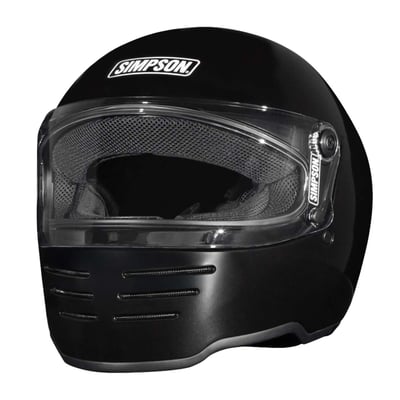 The Simpson M62 vintage helmet combines retro-inspired styling with modern protection and rider-focused features. Built with a lightweight Tricomposite shell (a blend of fiberglass, Kevlar, and carbon), the M62 offers the ideal balance of durability and reduced weight. With three shell sizes, the helmet ensures a precise fit across all head shapes and sizes, reducing fatigue while maintaining comfort.

The helmet comes standard with a Pinlock MAX Vision 120 lens, guaranteeing clear visibility and fog-free riding in all weather conditions. Inside, the hypoallergenic comfort liner delivers a soft, breathable feel and is fully removable and washable for long-lasting freshness. Designed for the modern rider, the M62 is fully communication system compatible, keeping you connected on every journey.

Safety features include a secure Double D-Ring retention system and Eject Helmet removable system readiness, providing peace of mind in emergency situations. The M62 seamlessly fuses vintage looks with today’s advanced technology.

• 3 shell sizes for a precise fit
• Lightweight Tricomposite shell (fiberglass, Kevlar, and carbon blend)
• Pinlock MAX Vision 120 lens included
• Hypoallergenic comfort liner, fully removable and washable
• Compatible with communication systems
• Double D-Ring retention system
• Eject Helmet removable system ready"
