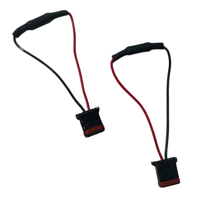 Designed for used in combination with 720025 and 720026 V2 Shark Demon headlamp kits, which require the removal of the OEM turn signals. These modules offer a plug & play installation and ensure that the front turn signal circuits maintain the correct electrical load, preventing rapid flashing turn signals, unwanted Diagnostic Trouble Codes (DTC) or Body Control Module (BCM) warning messages on your dash. 
- Plug & Play for 720025 and 720026 dual headlamp kits
- Prevents trouble codes 
- Reliable 
- Discreet integration 
