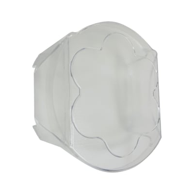 Highly durable hard-coated polycarbonate offers excellent impact resistance and strength with a clear, glass-like transparency. Provides protection against rocks, debris, mud, dust, and other hazards that could potentially damage or scratch your lights. Designed for easy snap-on installation and removal. A snug fit to the light assembly without diminishing illumination. Compatible with Custom Dynamics’ Shark Demon® 2 Off-Road Auxiliary LED Lights (sold separately). For off road use only. 