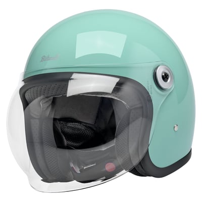 More than a Bonanza but less than a Gringo S, Tahoe is the first Biltwell open-face helmet engineered to meet both US DOT and ECE R22.06 safety standards. It features robust yet lightweight construction and an integrated bubble shield that’s scratch resistant and CE certified for day and night-time riding. In other words, the perfect helmet for a short spin to In-n-Out, or a great second lid when time and miles don’t require suiting up for bigger adventures.
• Injection-molded ABS outer shell is lightweight and highly resistant to impacts
• Built-in hinged bubble shield is scratch resistant and CE certified for day and night-time riding
• EPS internal safety shell absorbs and dissipates impact energy without compromising comfort
• Chin strap features brushed fleece Lycra touchpoints for comfort
• D-ring retention system with red quick-release pull tab for speedy removal
• Removable/replaceable comfort liner and cheek pads
• ECE R22.06 certified