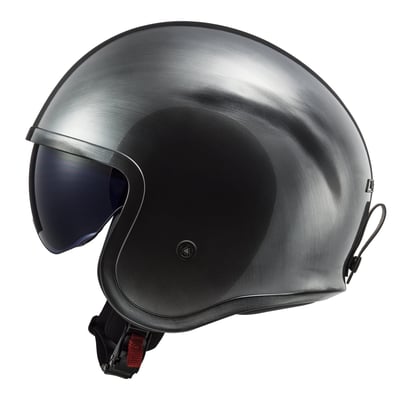 The LS2 Spitfire II is a perfect companion both on city roads and on highways. KPA shell for a perfect balance between lightness and safety. Includes sun visor and micrometric closure. Designed for perfect fit and effortless function, thanks to its three shell sizes and micrometric chinstrap. The Spitfire II is your ultimate sidekick, whether you’re tearing through city streets or owning the open road. The helmet is ECE 22.06 approved. Available in several different colors and graphics.