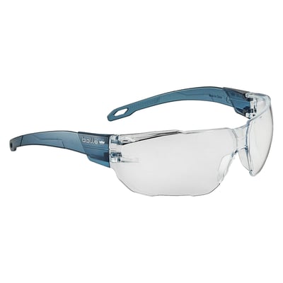 The Bollé Swift safety glasses are specially designed for comfort, visibility, and protection for both indoor and outdoor use. The lenses provide crystal-clear vision in all situations while meeting essential safety standards. These lightweight, fully recyclable glasses combine durability with practical features such as a scratch-resistant coating and compatibility with anti-fog coating – perfect for professional use in both indoor and outdoor environments.

• Coating options: Compatible with Platinum anti-fog coating
• Scratch-resistant coating: Equipped with Platinum Lite scratch-resistant coating
• Material: 31% recycled polycarbonate
• Fully recyclable: No metal parts
• Safety standards: Meets essential safety standards
