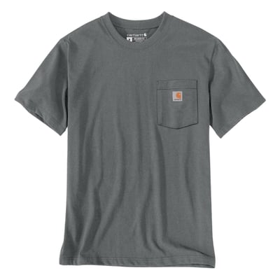 From jobsite mornings to weekend plans, this Carhartt relaxed-fit t-shirt keeps comfort front and center. Made from lightweight vortex jersey, it features a rib-knit crew neck and cuffs, a chest pocket, and a clean cover-stitched hem. A Carhartt “Truck” graphic on the back adds that classic workwear attitude.

• Relaxed Fit
• 5 oz/yd² - 170 gsm
• Lightweight Jersey Cotton/Poly Vortex
• Rib knit crew neck
• Left chest pocket
• Rib knit cuffs
• Flat two needle cover stitch hem
• Carhartt label sewn on pocket
• Woven
• 60% Cotton/40% Polyester