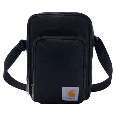 The Carhartt Crossbody zip bag is a heavy duty cross body with water repellent technology. To have it with you on all your adventures and protect your valuables like cards, money and telephone.

• 600 Denier DWR Polyester
• Rain Defender™ - Durable Water repellent finish
• Adjustable shoulder strap
• Large main compartment with two slash pockets and five elastic loops
• Front compartment with slash pocket and key fob
• Carhartt label on front
• 100% Polyester