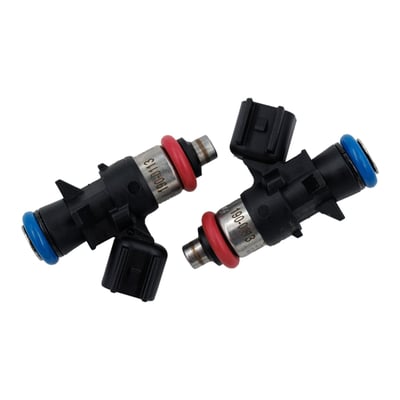 OEM replacement reference 27400065. 
S&S fuel injectors offer high quality and excellent value high performance fuel injectors for Harley Davidson® V-Twin engines. Each injector is individually tested and flow-matched dynamically to within ±1% of listed specifications. 
- Optimized spray pattern for each application 
- Sold in sets of 2 injectors 
- Each injector is dynamically flow tested 
- Exact OEM style fitment 
- For OEM replacement to high performance applications depending on state of engine tune. 
Note: Fuel injectors must be able to provide the flow required for the maximum horsepower the engine is capable of producing. Too small injector may cause the engine to run lean, which may cause engine damage. A too large fuel injector will not improve horsepower or torque but may provide issues with idling, running rich, tuning and 
possible engine or catalytic converter damage. 