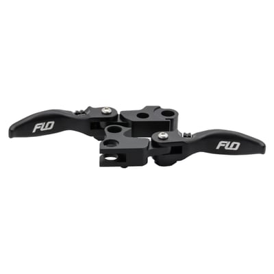 Black powder coated finish. With shorter overall lever length.
Riders are not identical and reaching the clutch and brake lever comfortably is more important than you might think. For obvious reasons but also for the overall ergonomical feel of your bike. These levers are on the fly adjustable so with or without thick gloves, you'll all ways be riding 'In The Zone'. Compatible with OEM components.
- Powder coated finish
- On the go adjustable lever reach
- CNC machined from 6061 aluminum
- Manufactured to tight tolerances to specifically fit O.E.M. perch
- Includes new anti-rattle clip and pivot bushings
- Quality hardware throughout the design
- With laser engraved FLO logo
- Includes installation instructions