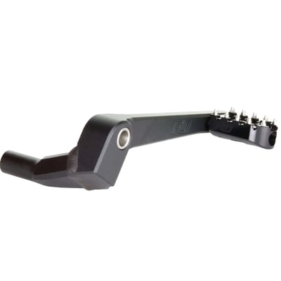Machined from 6061 T6 Highly Durable and Light Weight Alloy. Tip Can Be Adjusted to 3 Different Lengths. Kit Includes Pedal Arm and Black Tip. Additional Color Tips Sold Separately