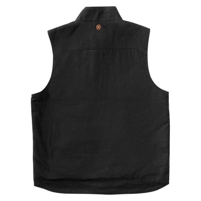 The Carhartt Sherpa lined everyday heavy duty work vest made of heavy canvas outer shell and sherpa lining and insulation to keep you warm. This American classic is a daily user. The vest has two inner pockets with zipper closure and one pocket with zip on the chest.