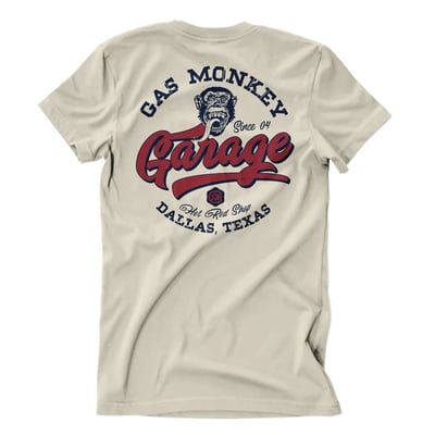 Gas Monkey Garage! Choose your favorite t-shirt, hoodie, tanktop, long sleeve or cap from the legendary Dallas-based garage founded by Richard Rawlings and made famous by their tv show. Blending craftsmanship, rock ’n’ roll energy, and Texas grit, Gas Monkey Garage has become a symbol of automotive passion and bold designs. Also their apparel have bold designs, every piece, from rugged t-shirts to stylish hoodies are made from 100% cotton have a nice print on the back or front. Wear the legend. Embrace the ride.