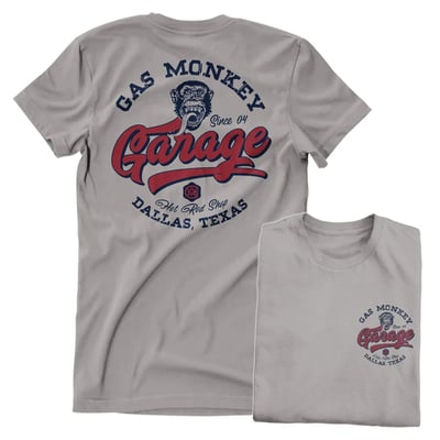 Gas Monkey Garage! Choose your favorite t-shirt, hoodie, tanktop, long sleeve or cap from the legendary Dallas-based garage founded by Richard Rawlings and made famous by their tv show. Blending craftsmanship, rock ’n’ roll energy, and Texas grit, Gas Monkey Garage has become a symbol of automotive passion and bold designs. Also their apparel have bold designs, every piece, from rugged t-shirts to stylish hoodies are made from 100% cotton have a nice print on the back or front. Wear the legend. Embrace the ride.