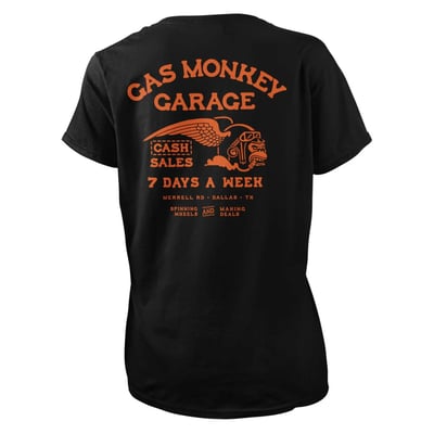 Gas Monkey Garage! Choose your favorite t-shirt, hoodie, tanktop, long sleeve or cap from the legendary Dallas-based garage founded by Richard Rawlings and made famous by their tv show. Blending craftsmanship, rock ’n’ roll energy, and Texas grit, Gas Monkey Garage has become a symbol of automotive passion and bold designs. Also their apparel have bold designs, every piece, from rugged t-shirts to stylish hoodies are made from 100% cotton have a nice print on the back or front. Wear the legend. Embrace the ride.