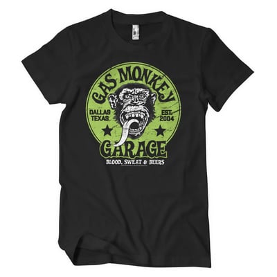 Gas Monkey Garage! Choose your favorite t-shirt, hoodie, tanktop, long sleeve or cap from the legendary Dallas-based garage founded by Richard Rawlings and made famous by their tv show. Blending craftsmanship, rock ’n’ roll energy, and Texas grit, Gas Monkey Garage has become a symbol of automotive passion and bold designs. Also their apparel have bold designs, every piece, from rugged t-shirts to stylish hoodies are made from 100% cotton have a nice print on the back or front. Wear the legend. Embrace the ride.