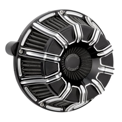Black contrast finish
Inverted top plate with pleated side to maximize airflow
Black synthetic high performance air filter element with built-in velocity stack
To service, just clean and rinse filter element
Do not oil filter element
Offers increased leg room
Complete with installation hardware and gaskets.
Note: See 590442 for optional rain sock. See 960388 for the replacement air filter element
Note: These kits do not include oil reservoir